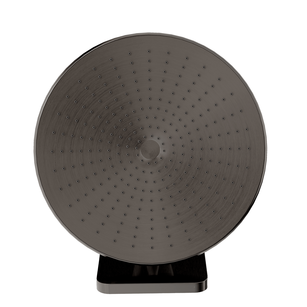 Blaufoss Smartbox Softline thermostatische kraan Inbouw regendoucheset met regendouchekop Ø25cm brushed gunmetal