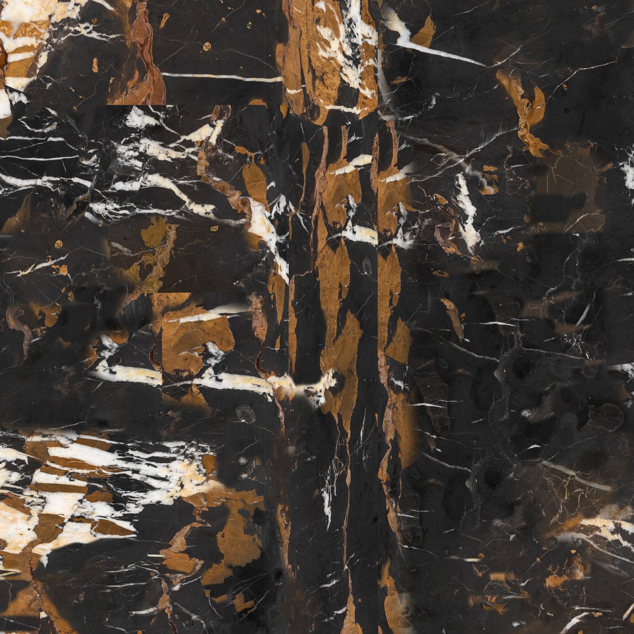 Balmani Tablo Arcato double vasque marbre Portoro Gold 180 x 55 cm