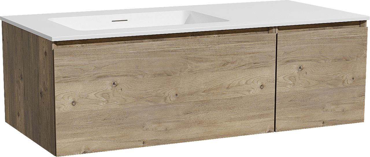 Storke Edge Badmöbel mit Mata Waschtisch