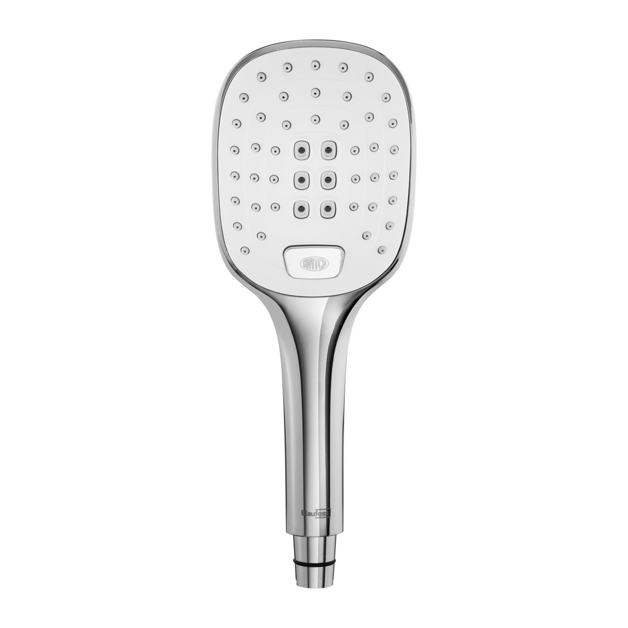 Blaufoss Switch Core handdouche 3 straalsoorten Glanzend Chroom en Wit