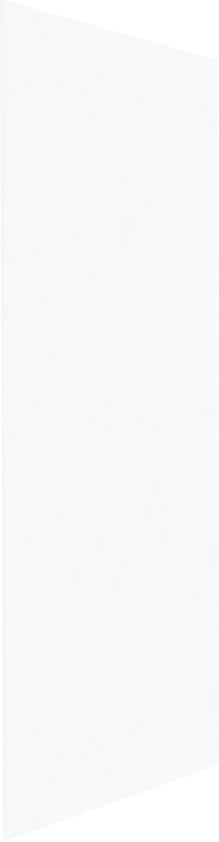 Balmani Piatto Duschrückwand: 90 x 260 cm, Solid Surface, Weiß matt