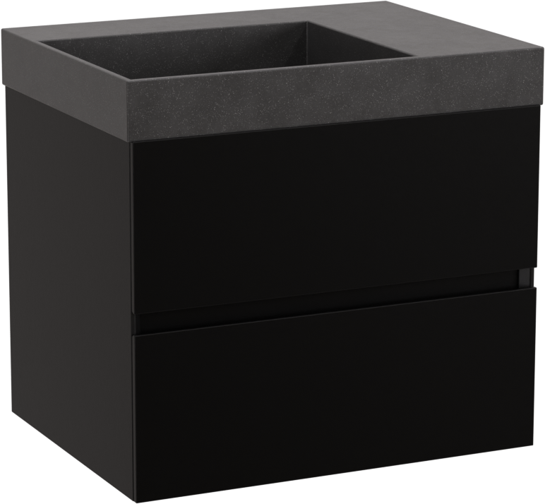 Storke Edge Badmöbel mit Jura Waschtisch