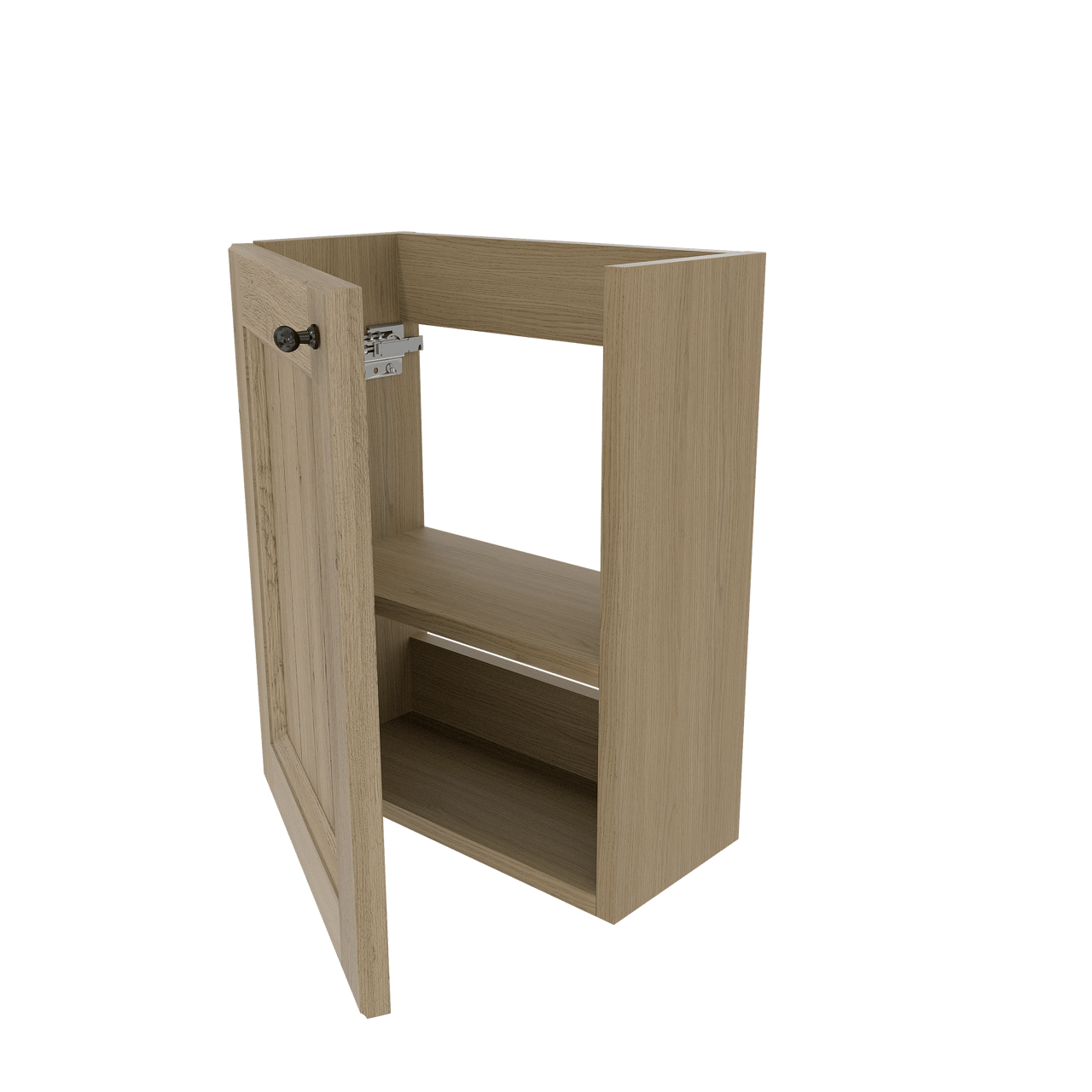 Balmani Lemon zwevende toiletmeubelkast 42 x 21 cm verweerde eik