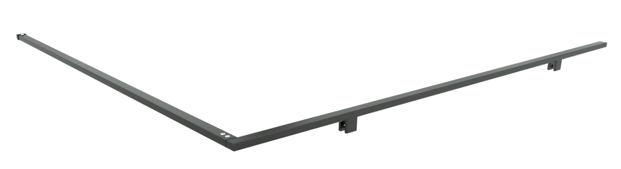 Balmani BMSS Crest stabilisatiestang rechts 112x102cm mat zwart