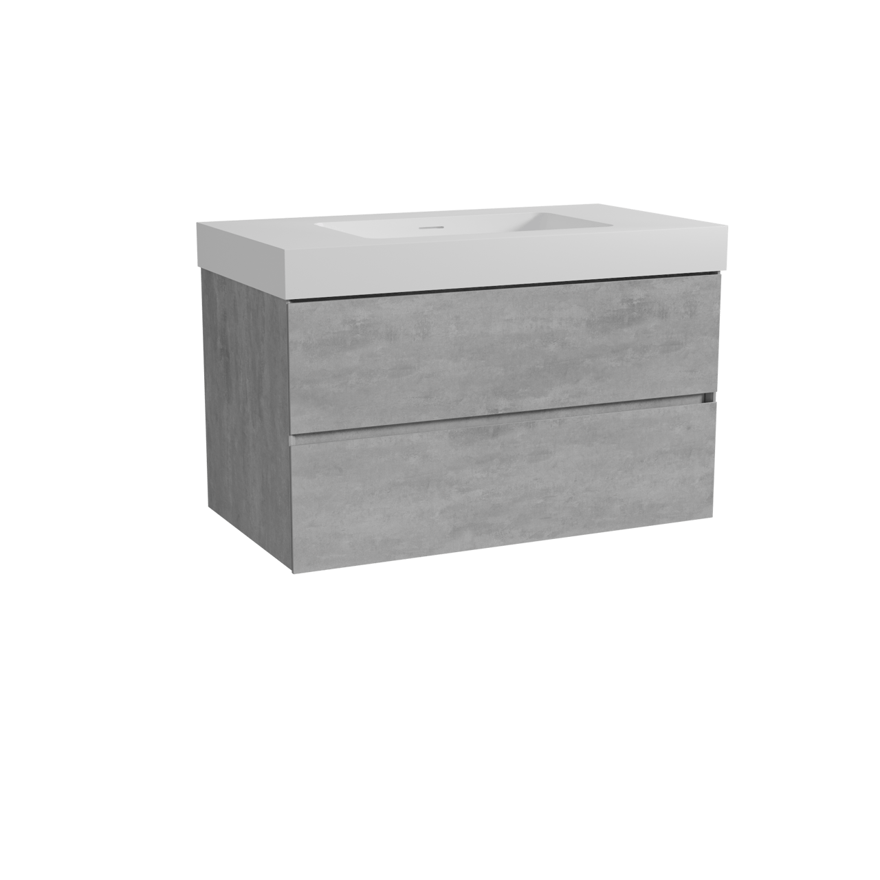 Storke Edge Badmöbel Set mit Mata High Waschtisch