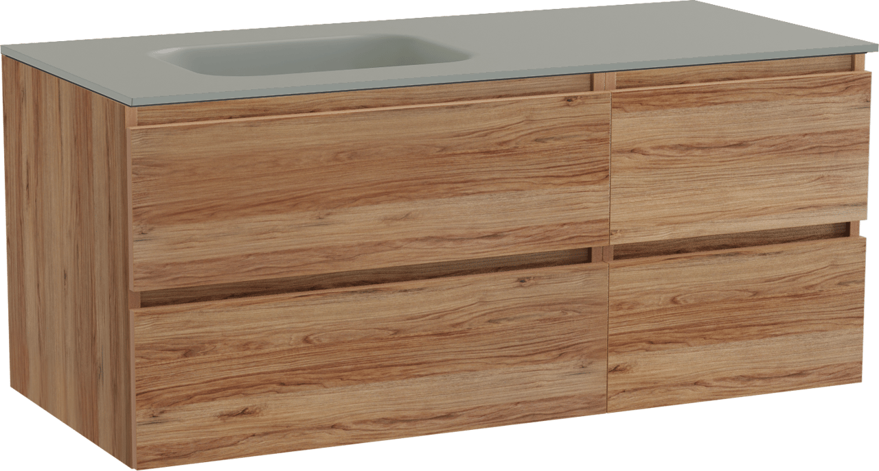 Balmani Lucida Badmöbel Set mit Tablo Arcato Waschtisch