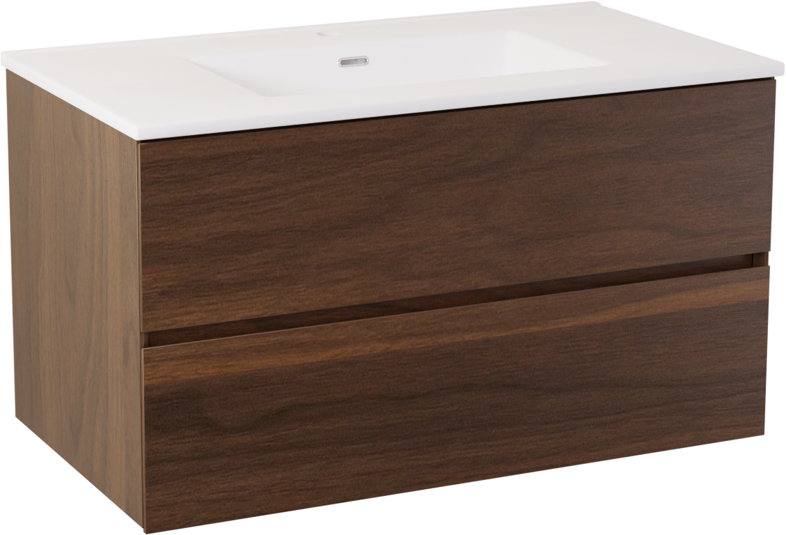 Storke Edge meuble salle de bains avec plan vasque Kera