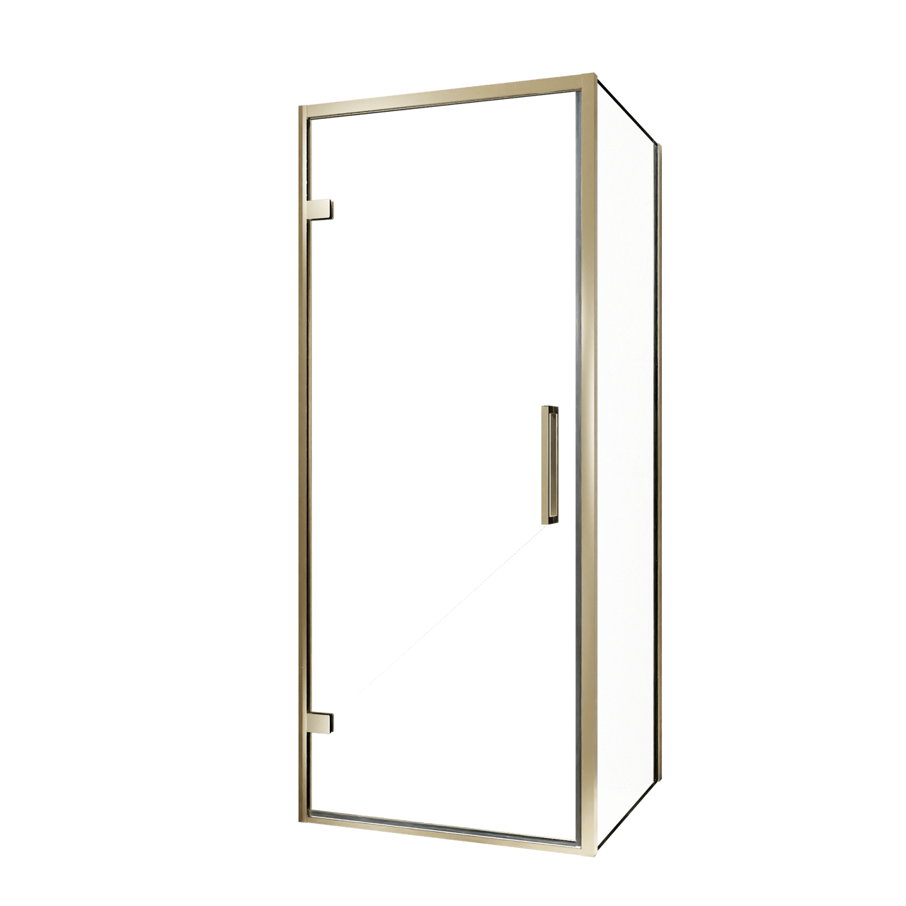 Balmani Senses Design Eckdusche mit Drehtür