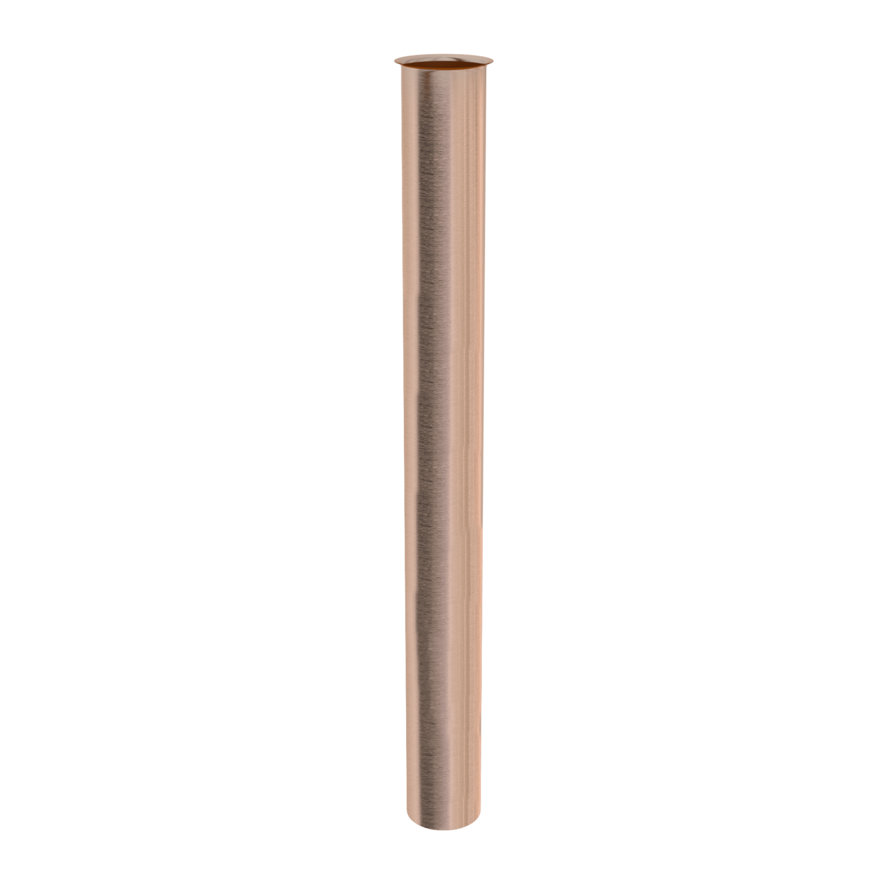 Santeg Draintube verlengstuk met kraag afvoer handenwasser Ø32mm 30cm Brushed RoseGold