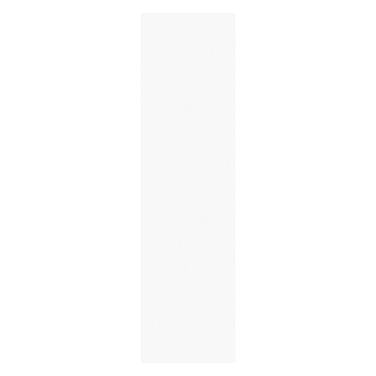 Balmani Piatto Duschrückwand: 90 x 260 cm, Solid Surface, Weiß matt