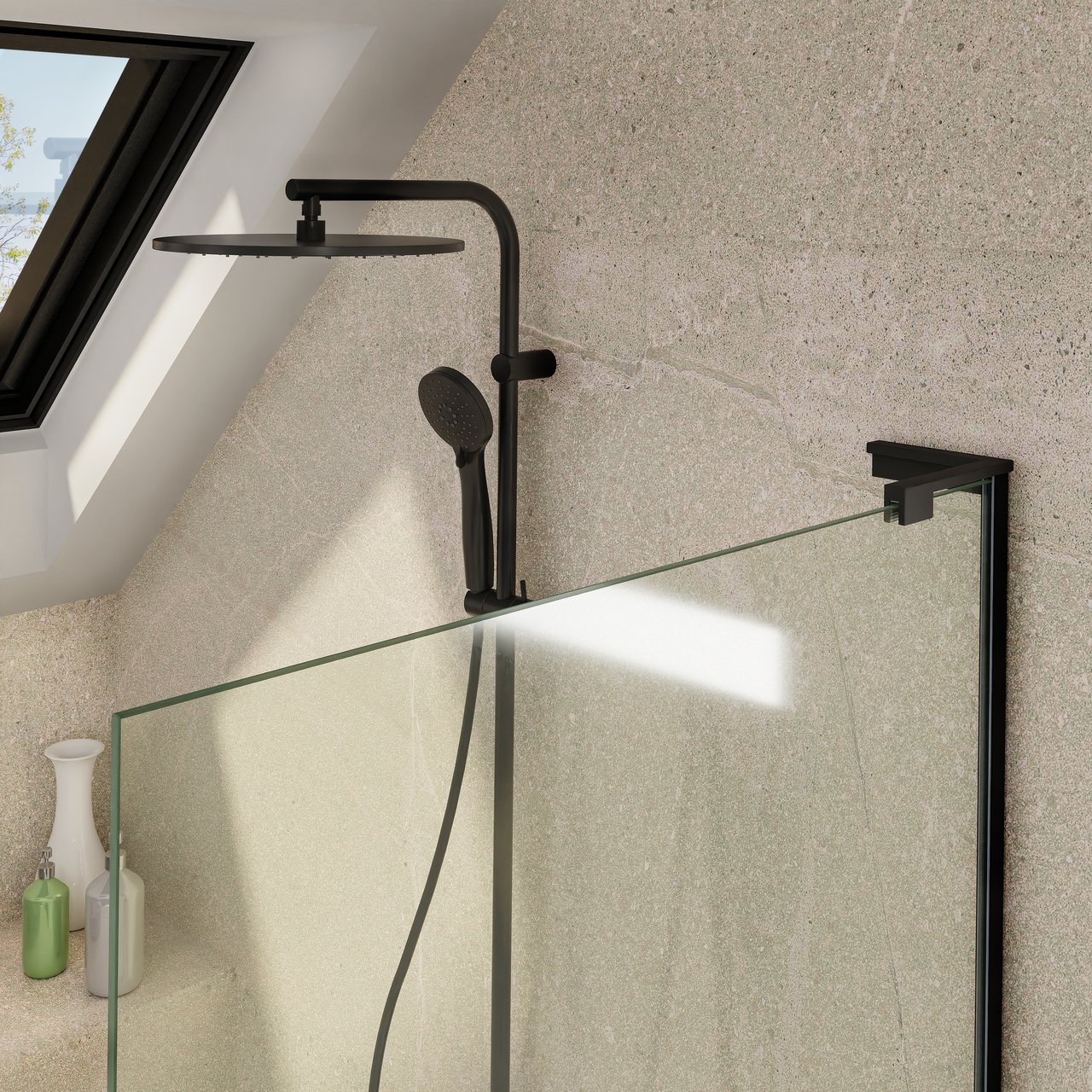 Balmani Modular korte stabilisatiestang rechts 18x14cm mat zwart