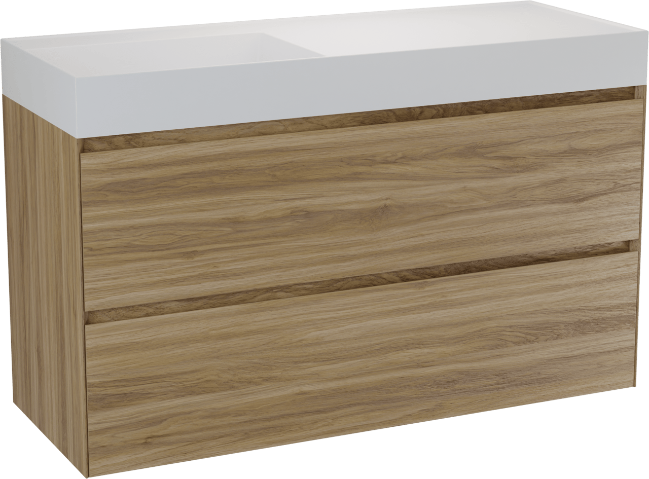 Balmani Mitra Compact Badmöbel Set mit Argila Waschtisch