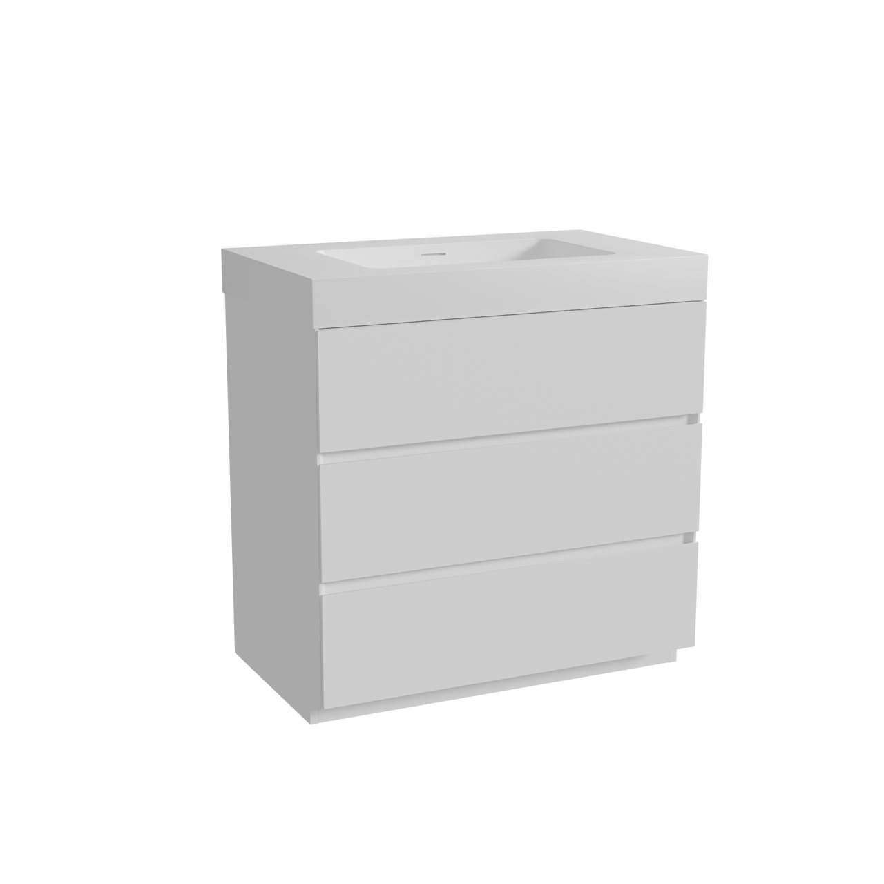 Storke Edge meuble salle de bains avec lavabo Mata High