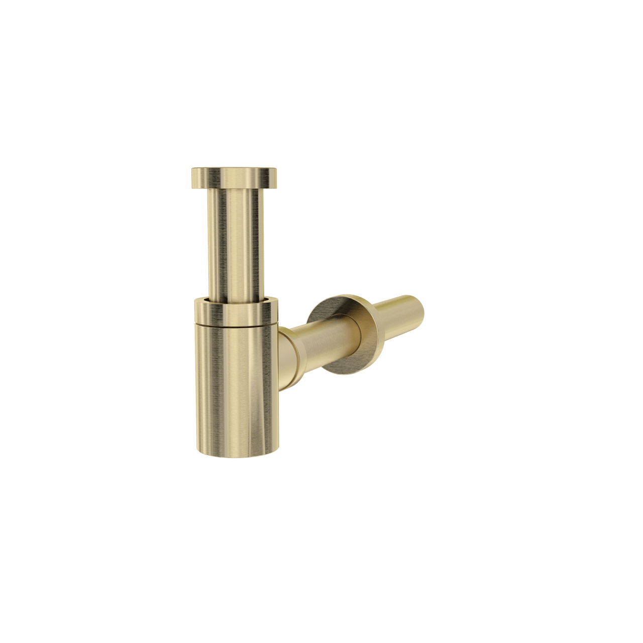 Santeg Styledrain MINI-X afvoer voor fontein 32mm Brushed Champagne Gold