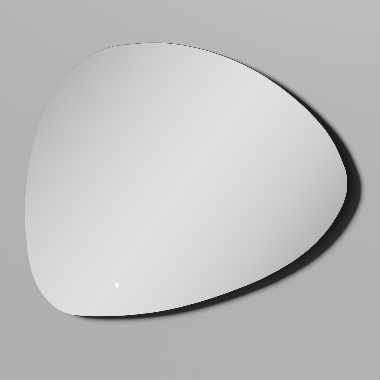 Luca Varess Organic organische badkamerspiegel 120 cm met spiegelverlichting en anti-damp