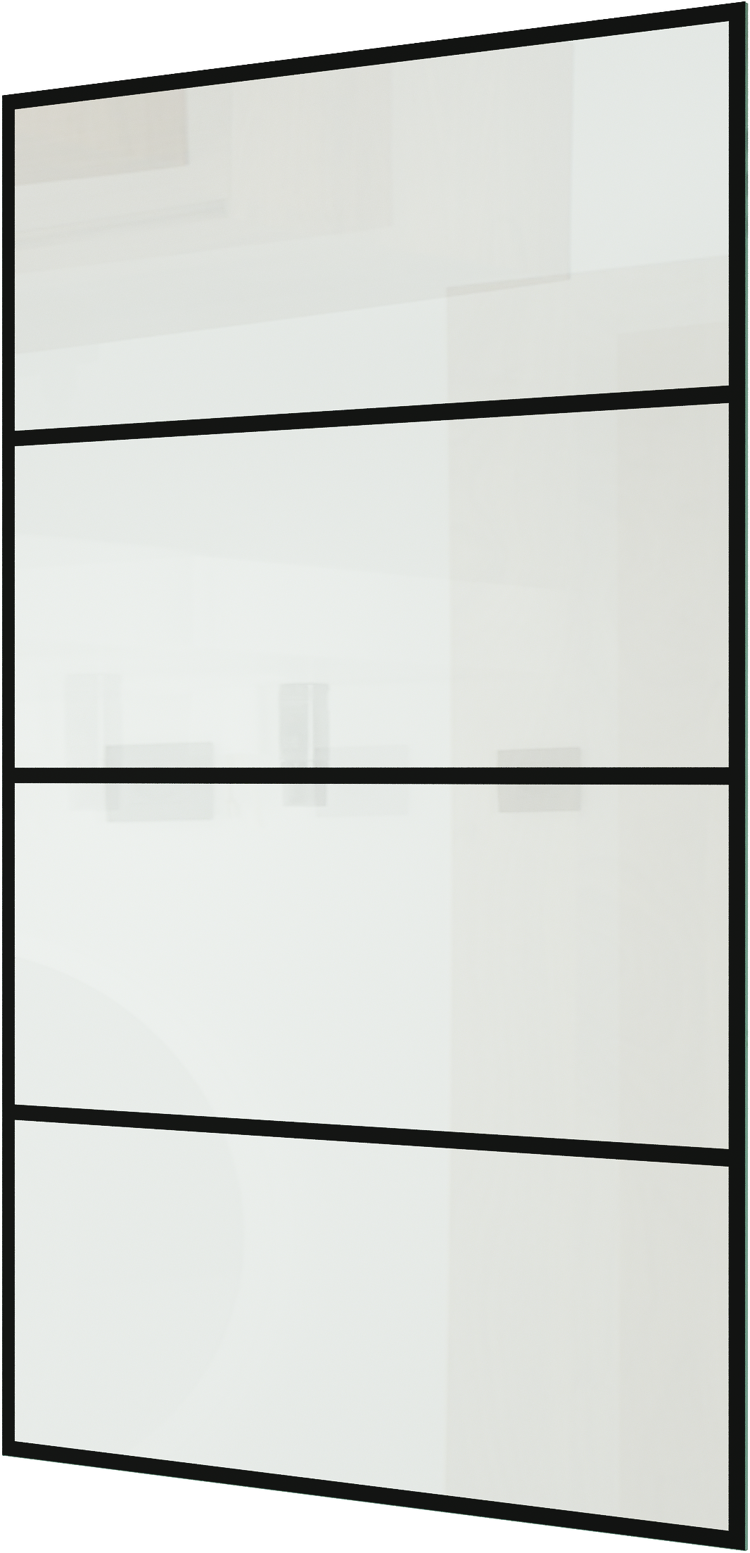 Balmani Modular douchewand Lined 116 x 200 cm, met coating