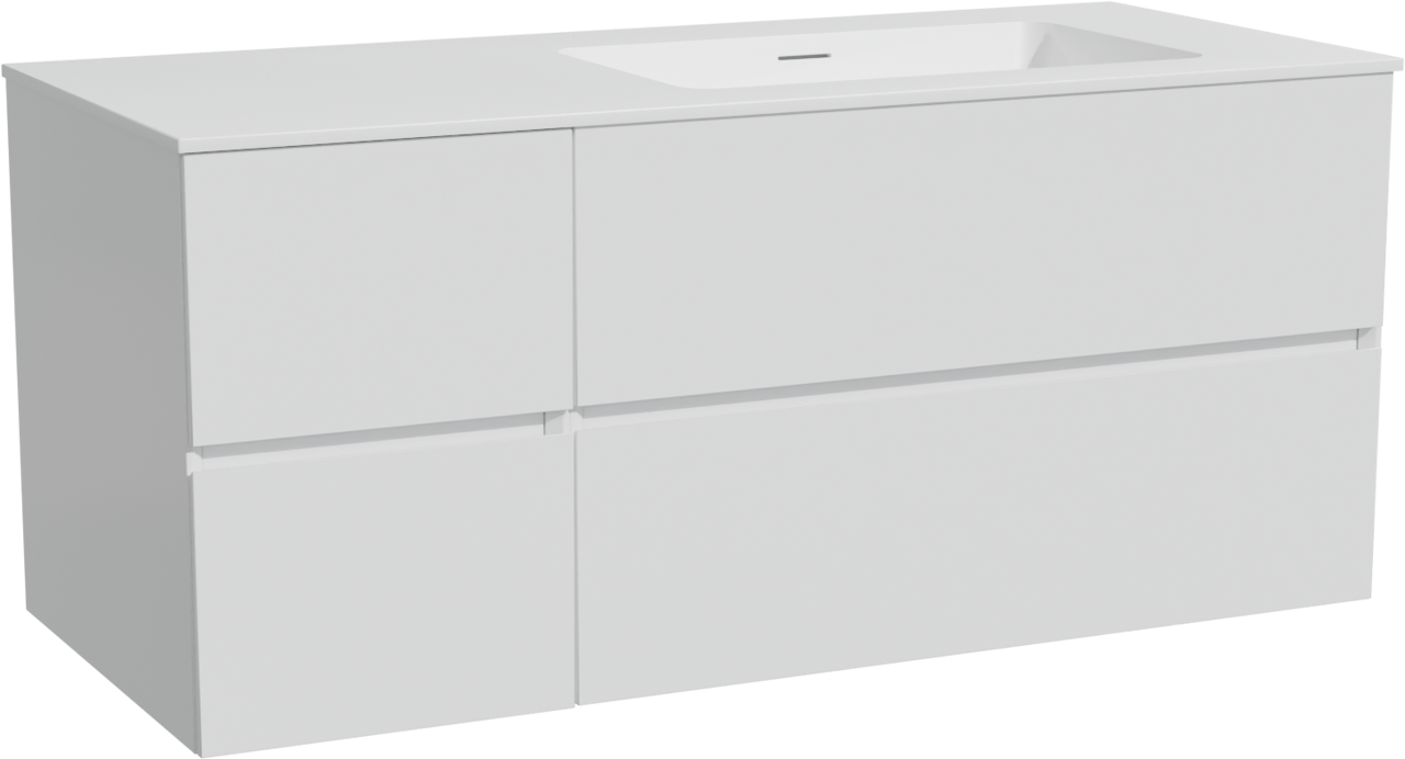 Storke Edge meuble salle de bains avec lavabo Mata