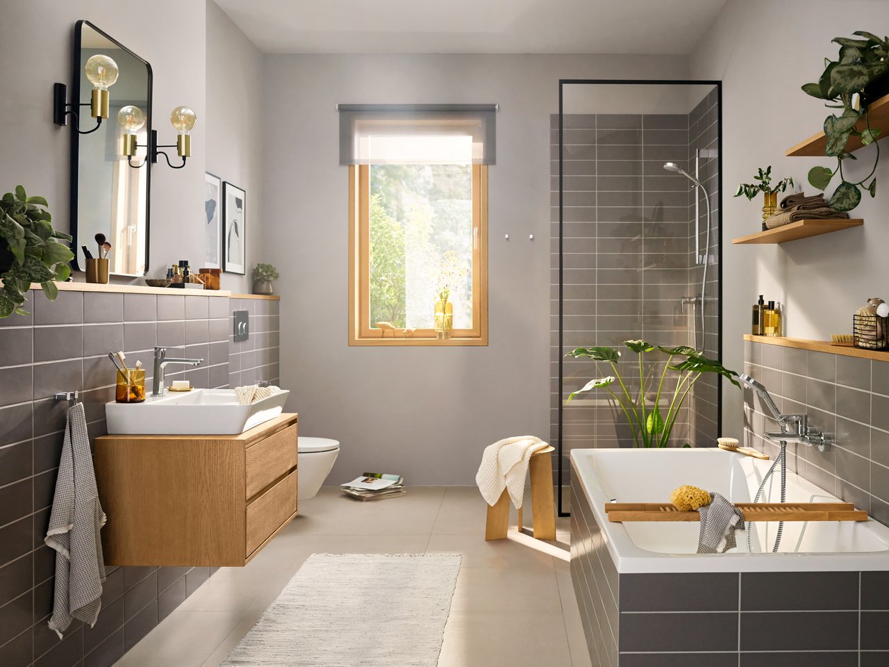 Hansgrohe Rebris E mengkraan douchekraan Glanzend Chroom