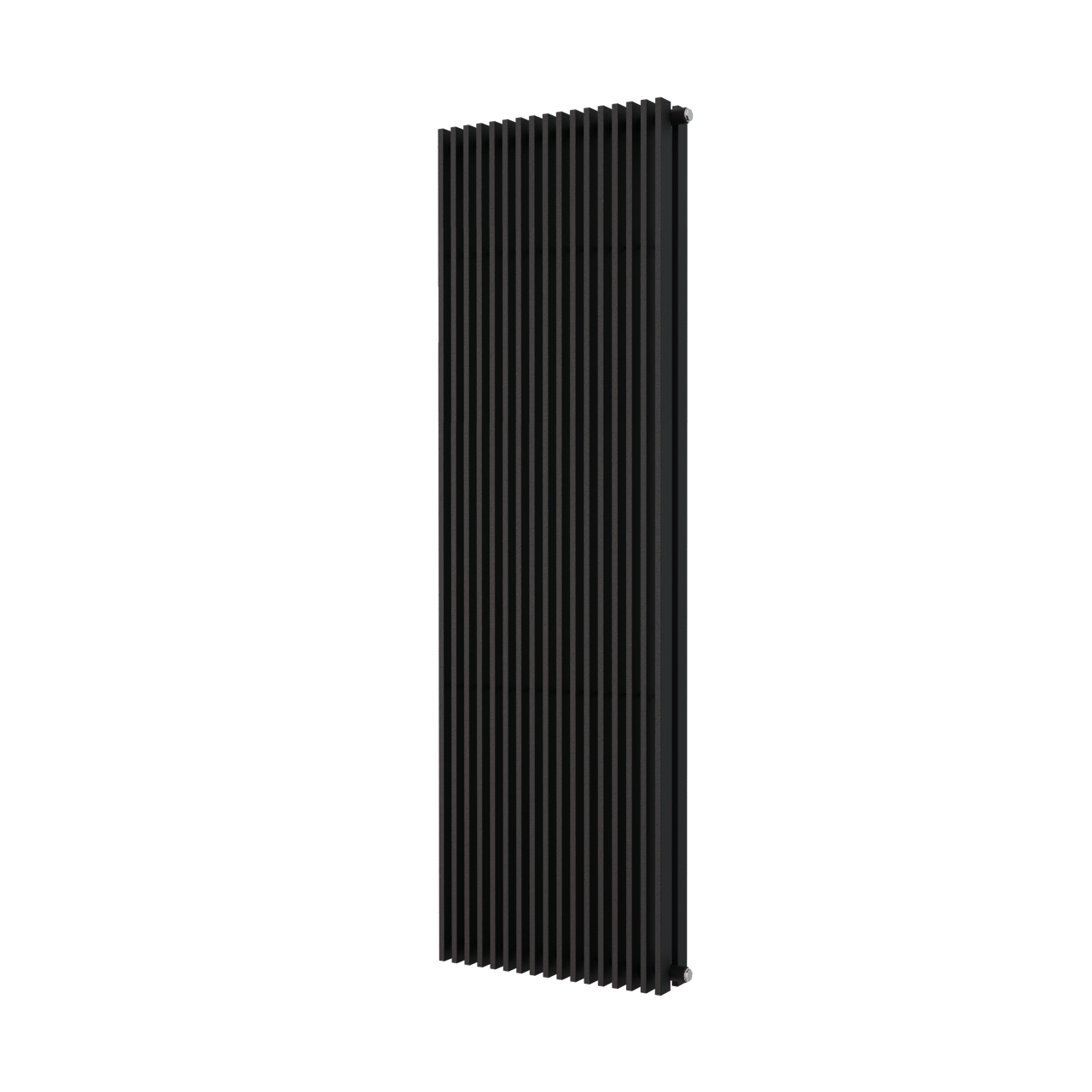 Vipera Corrason dubbele badkamerradiator 60 x 180 cm centrale verwarming mat zwart zij- en middenaansluiting 3.081W