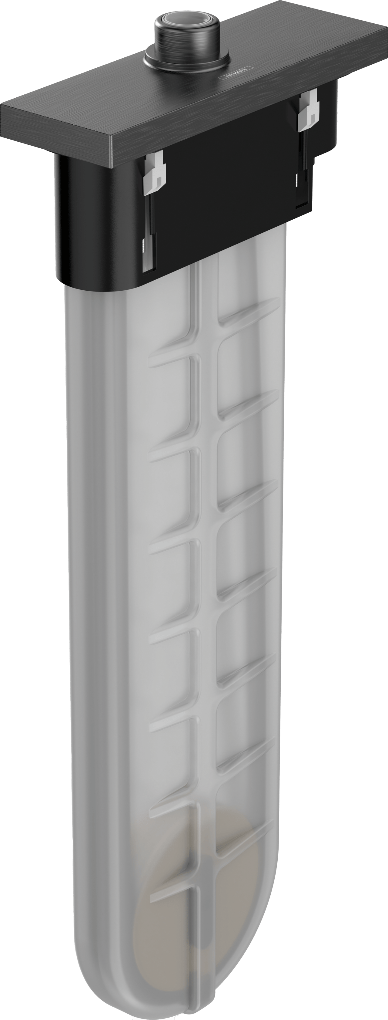 Hansgrohe sBox Square robinet baignoire Brushed Black Chrome