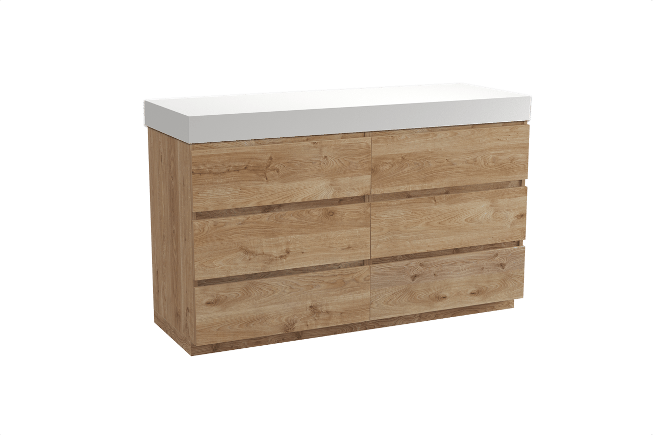 Balmani Lucida badkamermeubel met Dominus Tablet voor waskom(men)