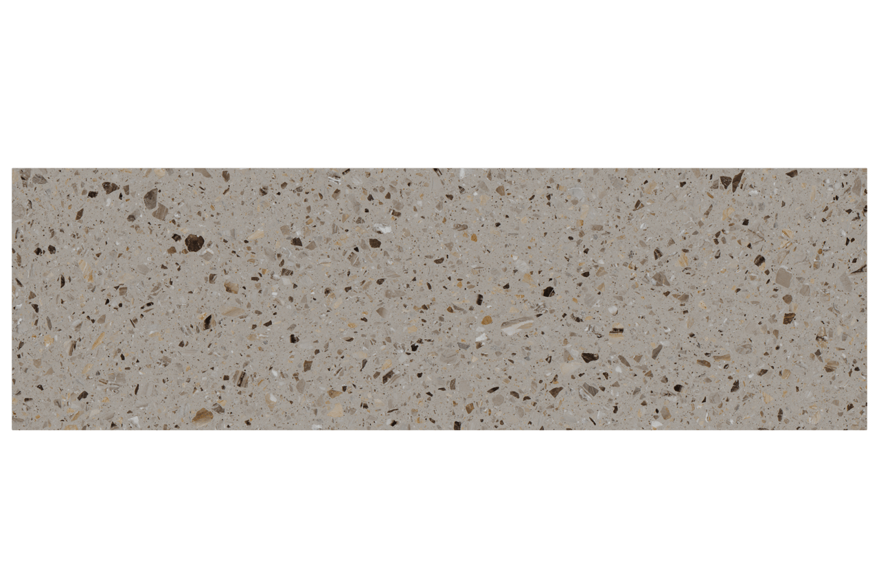 Balmani Stretto tablette simple ou double terrazzo greige 180 x 55 cm