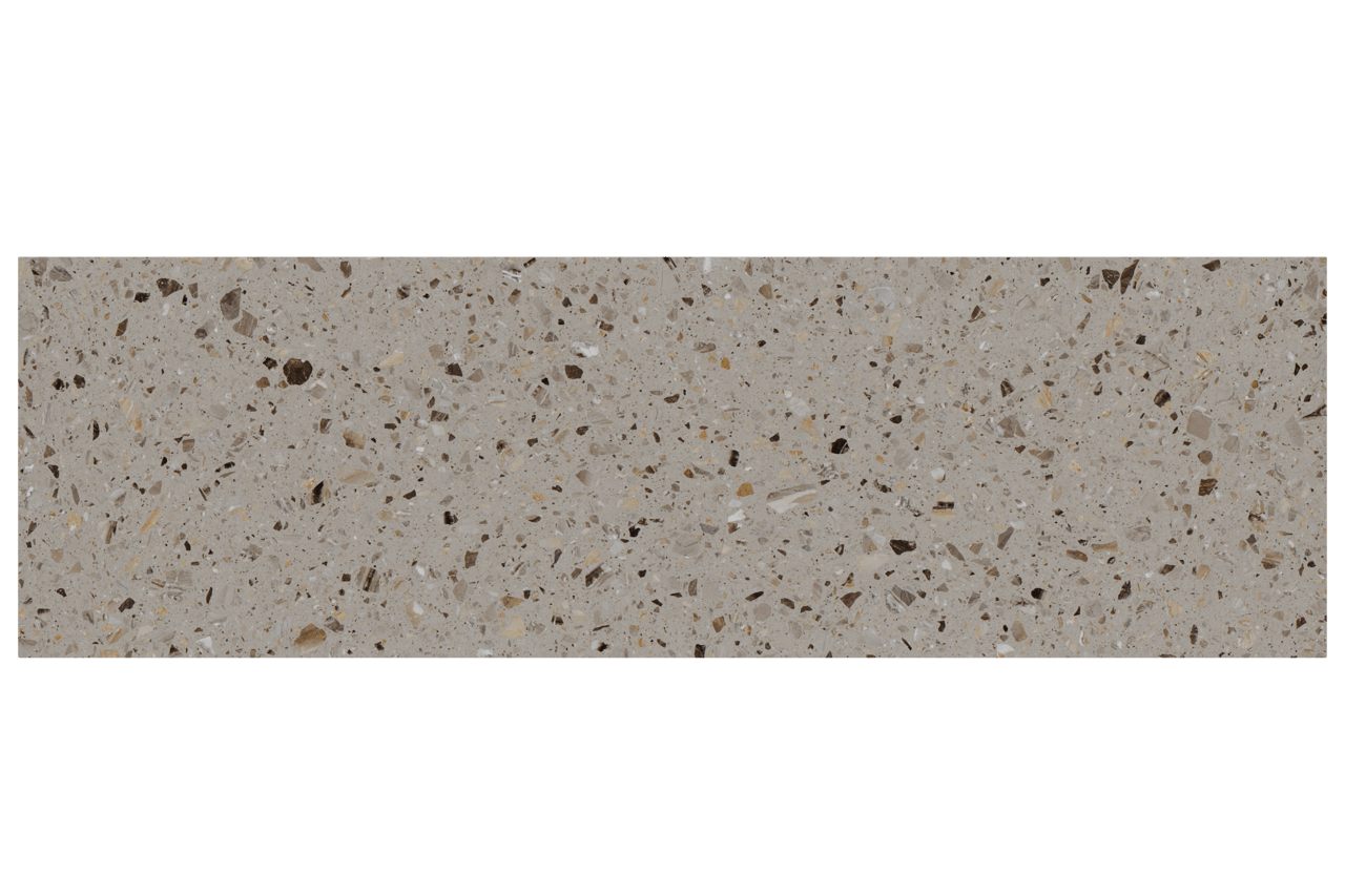 Balmani Stretto tablette simple ou double terrazzo greige 180 x 55  cm
