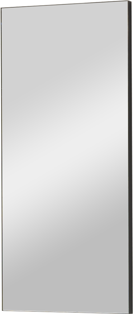 Storke Nero miroir rectangulaire noir 48 x 100 cm