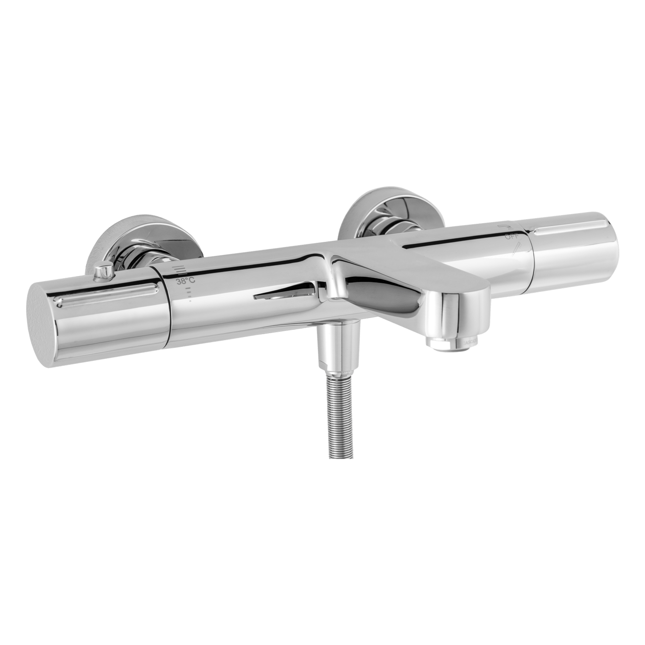 Blaufoss Onos robinet baignoire thermostatique chrome brillant
