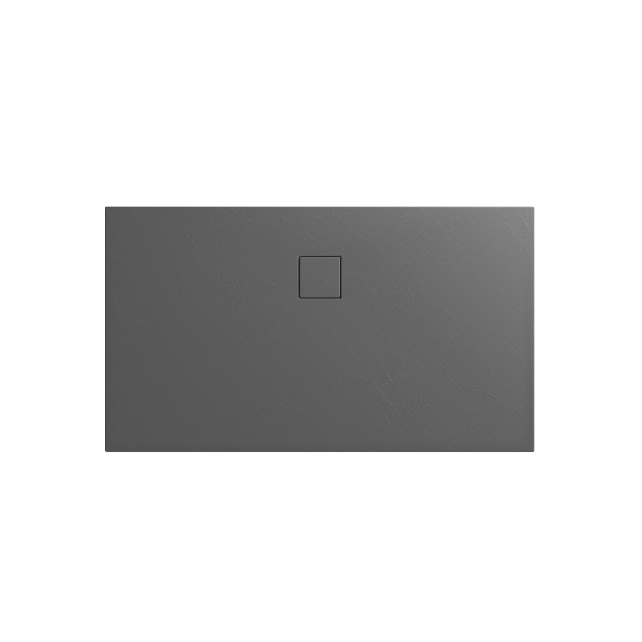 Linie Rumba receveur de douche 140 x 90 cm acrylique gris foncé texture ardoise