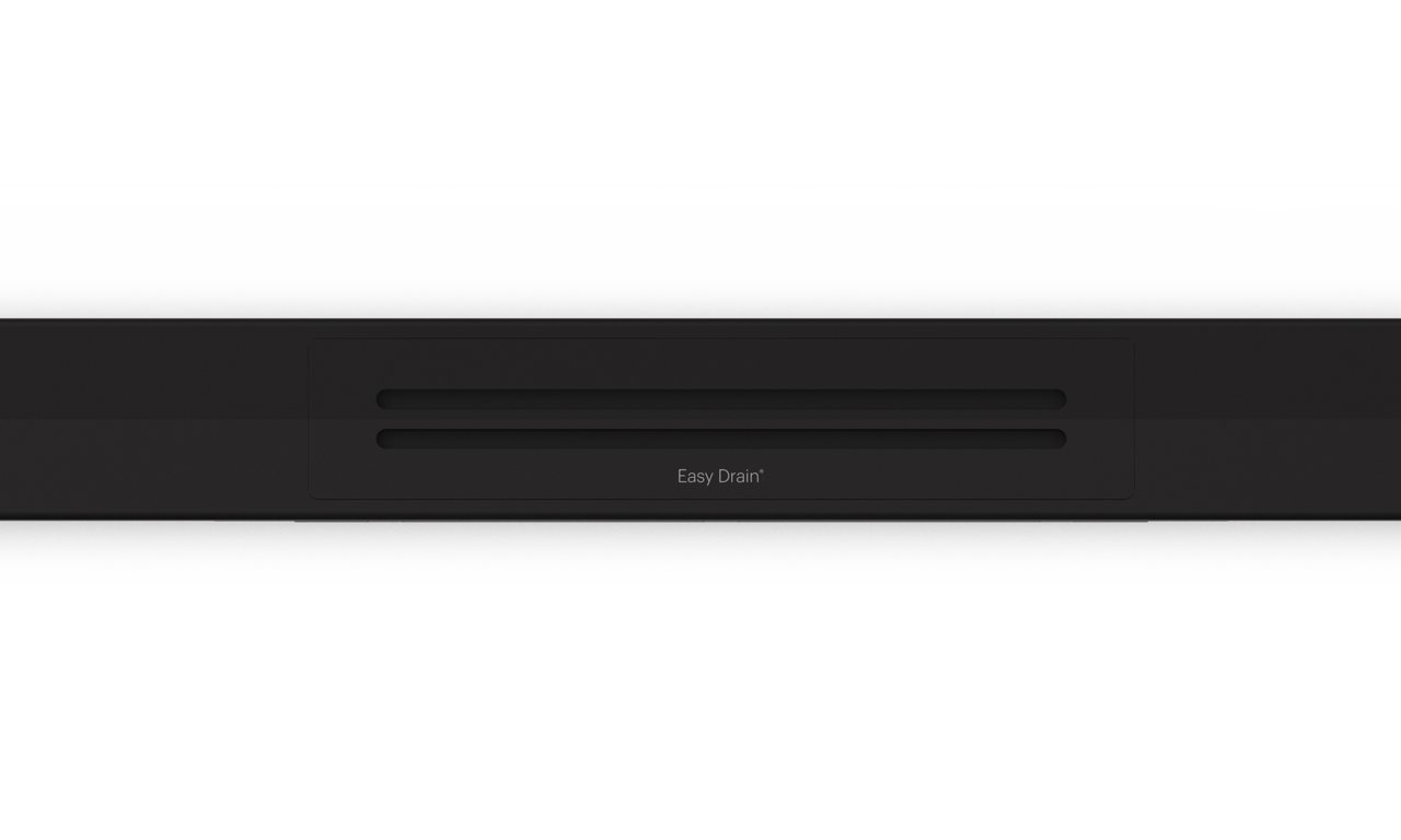 Easy Drain R-Line Clean Color Duschrinne 70cm Matt Schwarz