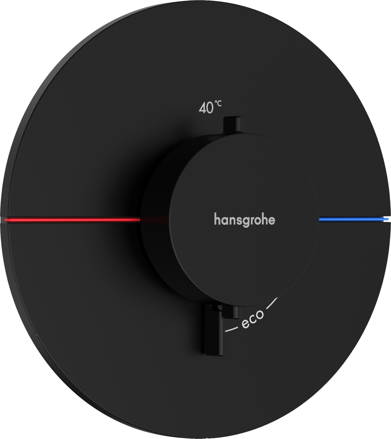 Hansgrohe Showerselect Comfort S thermostat de douche encastré noir mat