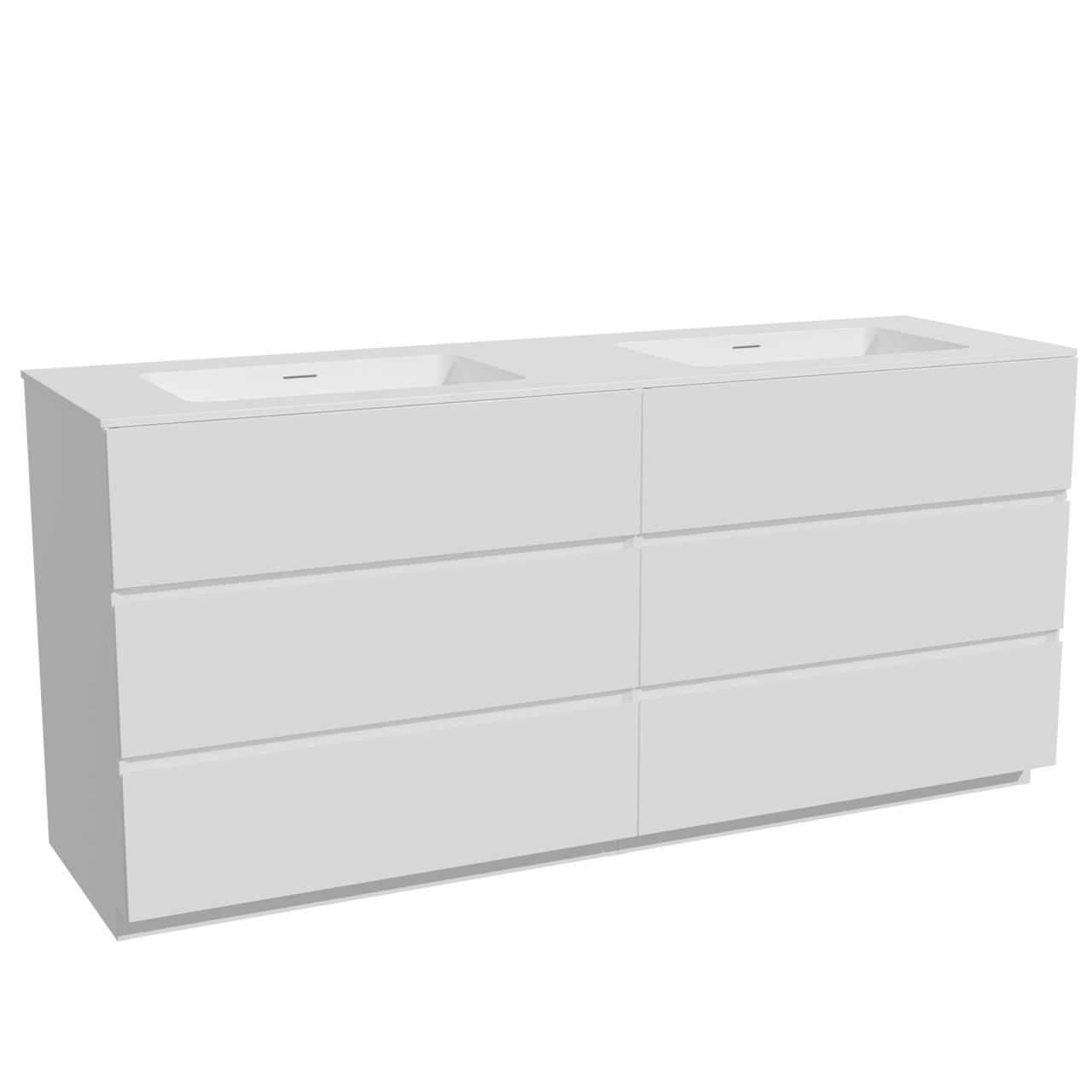 Storke Edge meuble salle de bains avec plan vasque Mata