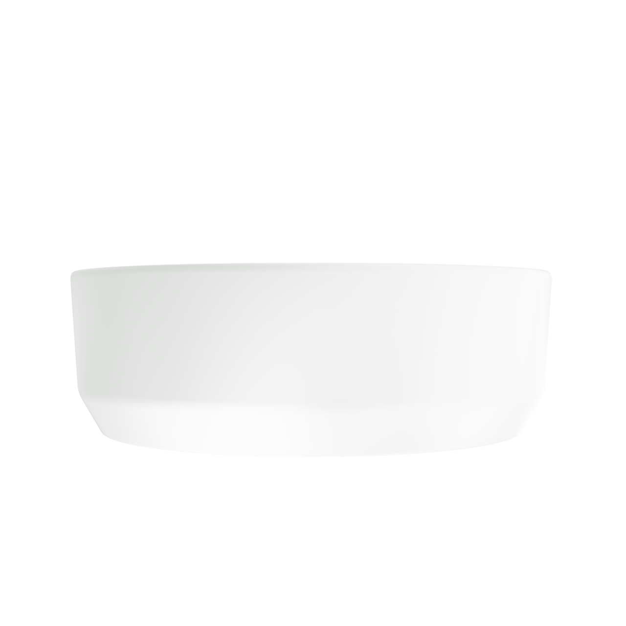 Luca Varess Perla vasque à poser porcelaine blanc mat rond Ø 34 cm