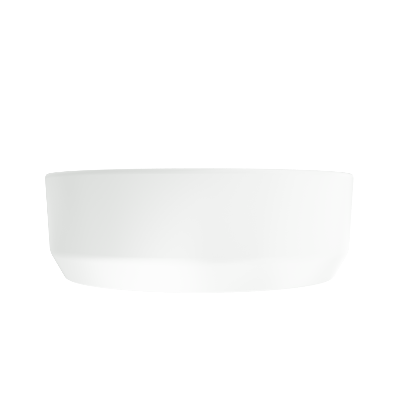 Luca Varess Perla vasque à poser porcelaine blanc mat rond Ø 34 cm