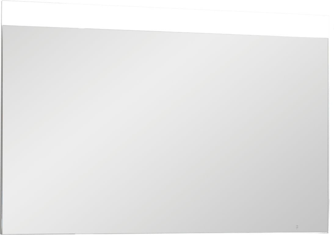 Storke Lucera rechthoekig badkamerspiegel 100 x 70 cm met spiegelverlichting en anti-damp