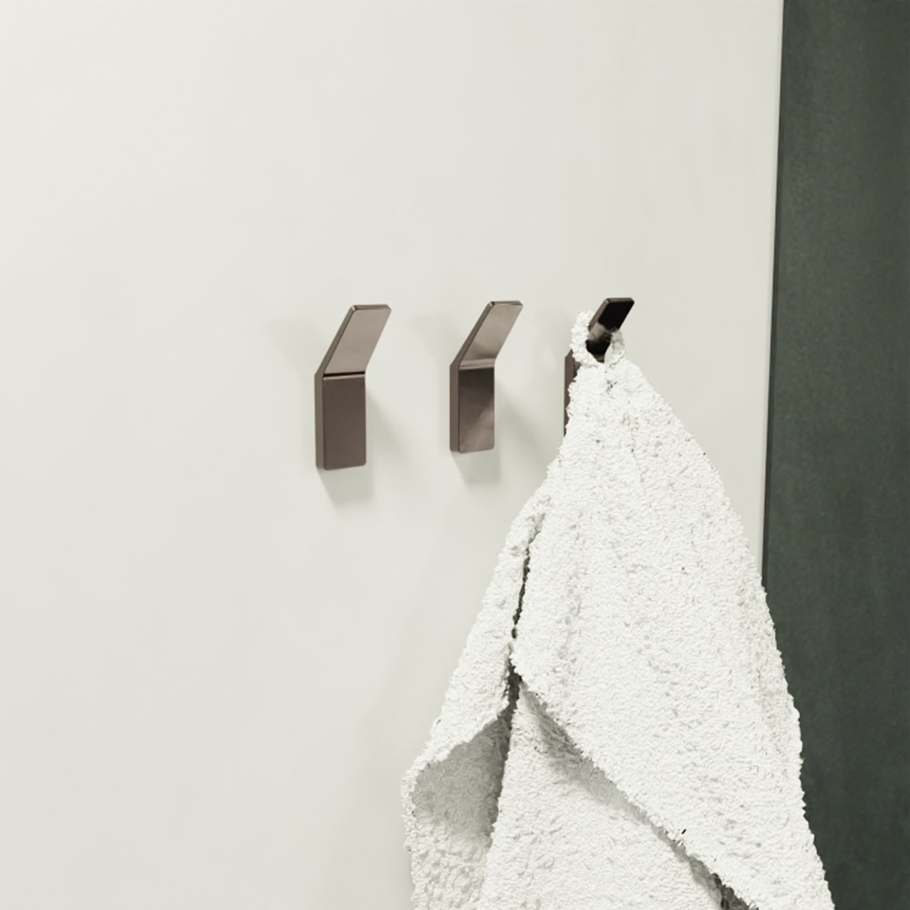 Balmani Amo set haakjes 3 stuks Brushed GunMetal