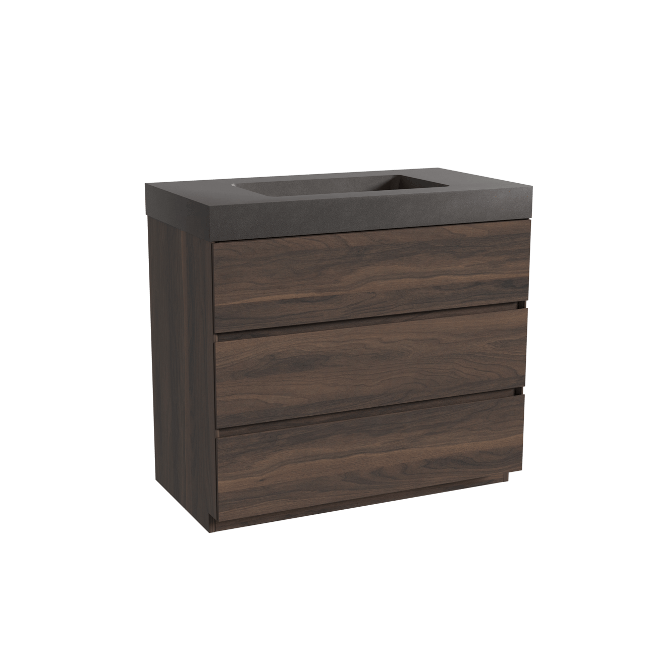 Storke Edge badkamermeubel met Scuro High Wastafel