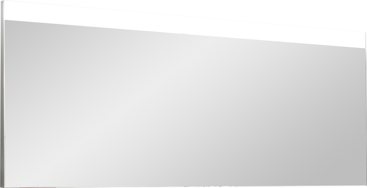 Storke Lucera rechthoekig badkamerspiegel 170 x 70 cm met spiegelverlichting