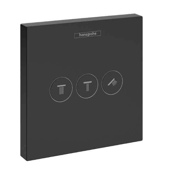 Hansgrohe Showerselect standard mitigeur de douche encastré noir mat