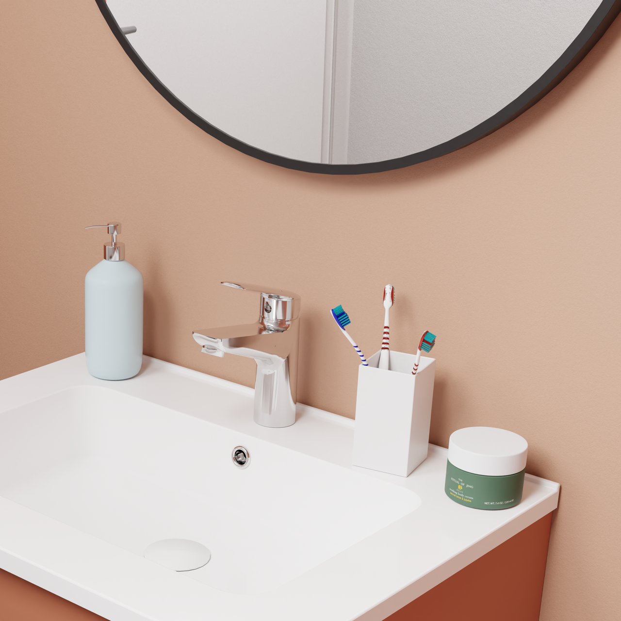 Linie Tibo robinet de lavabo chrome brillant