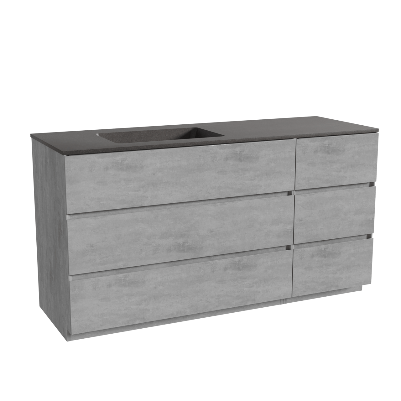 Storke Edge Badmöbel Set mit Scuro Waschtisch