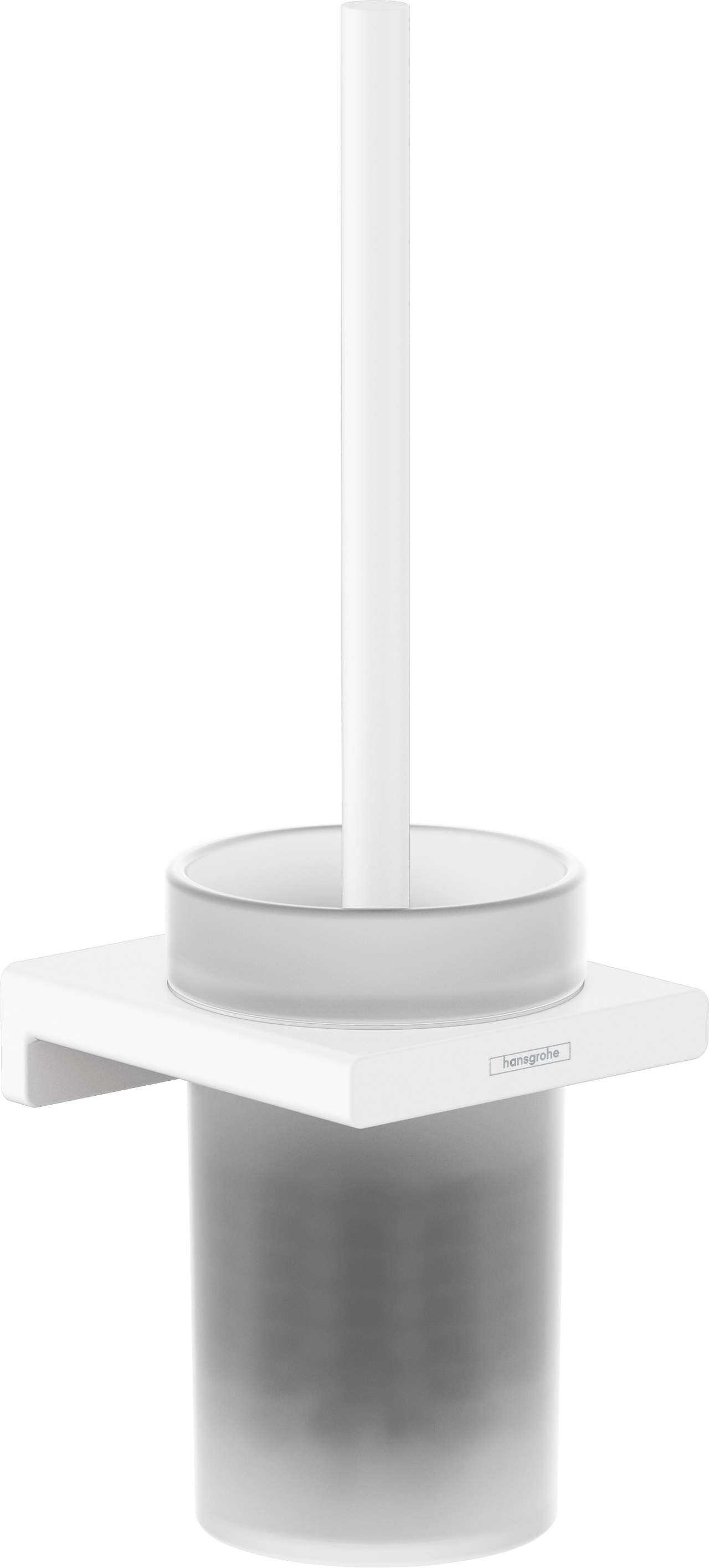 Hansgrohe AddStoris Porte-brosse WC Blanc Mat