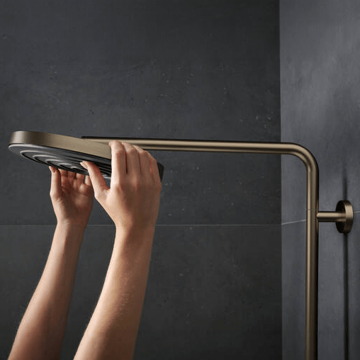 Hansgrohe Pulsify S260 Puro thermostatische kraan regendoucheset brushed bronze