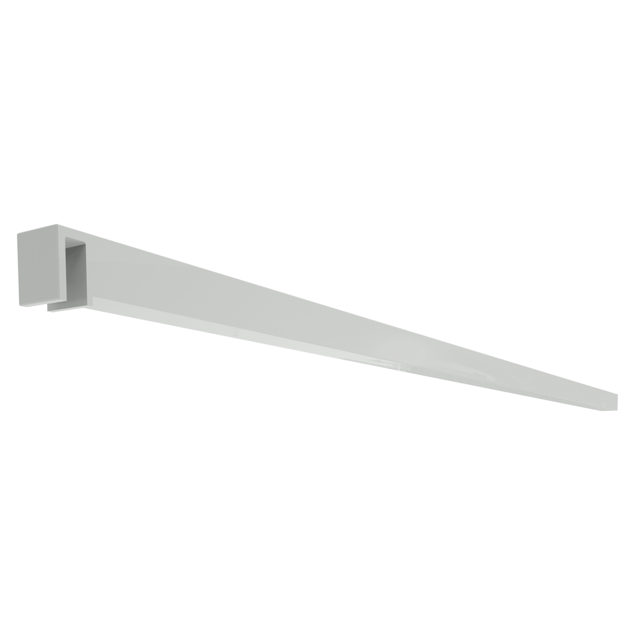 Balmani Modular Flat stabilisatiestang 120cm mat wit