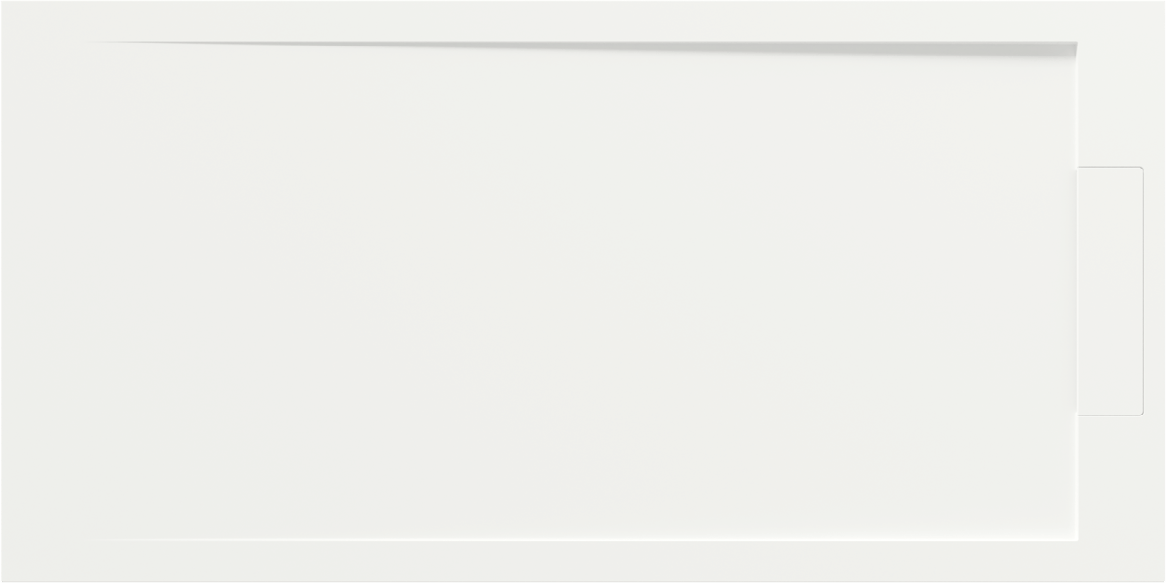 Balmani Andes douchebak 140 x 70 cm solid surface mat wit