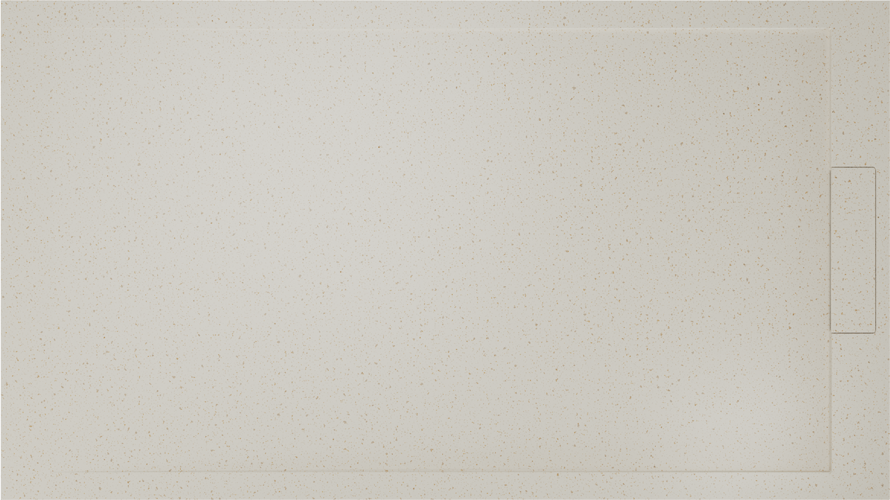 Balmani Andes douchebak 160 x 90 cm Solid Surface Granita