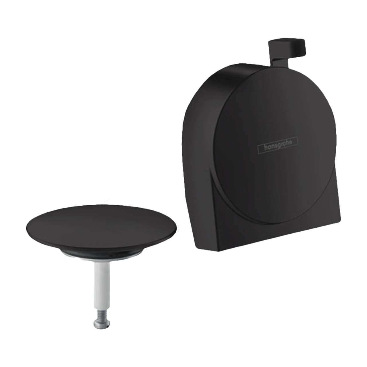 Hansgrohe Exafill garniture de remplissage, vidage et trop-plein baignoire Noir mat