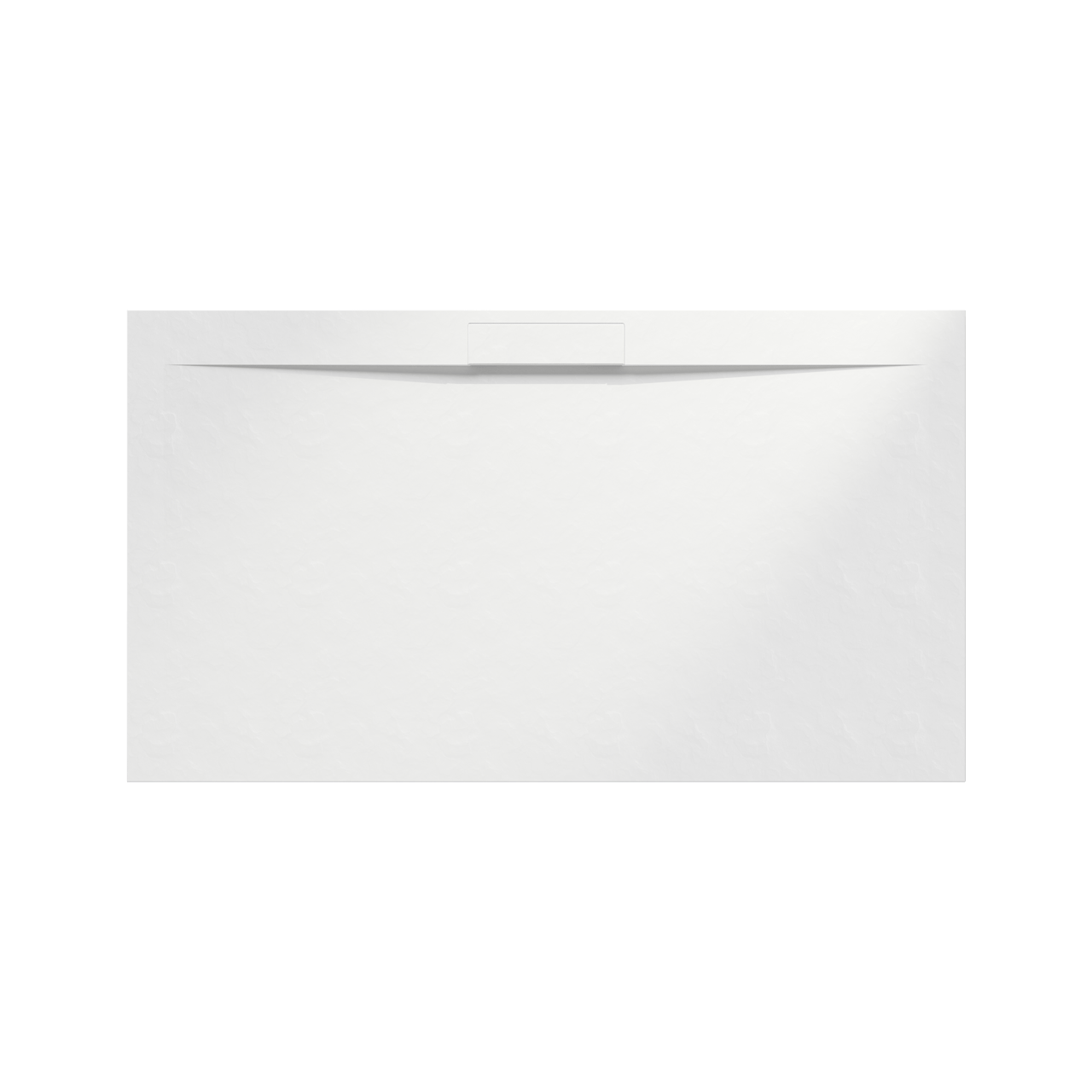 Balmani Dolce Duschwanne: 160 x 90 cm, Solid Surface, Weiß matt