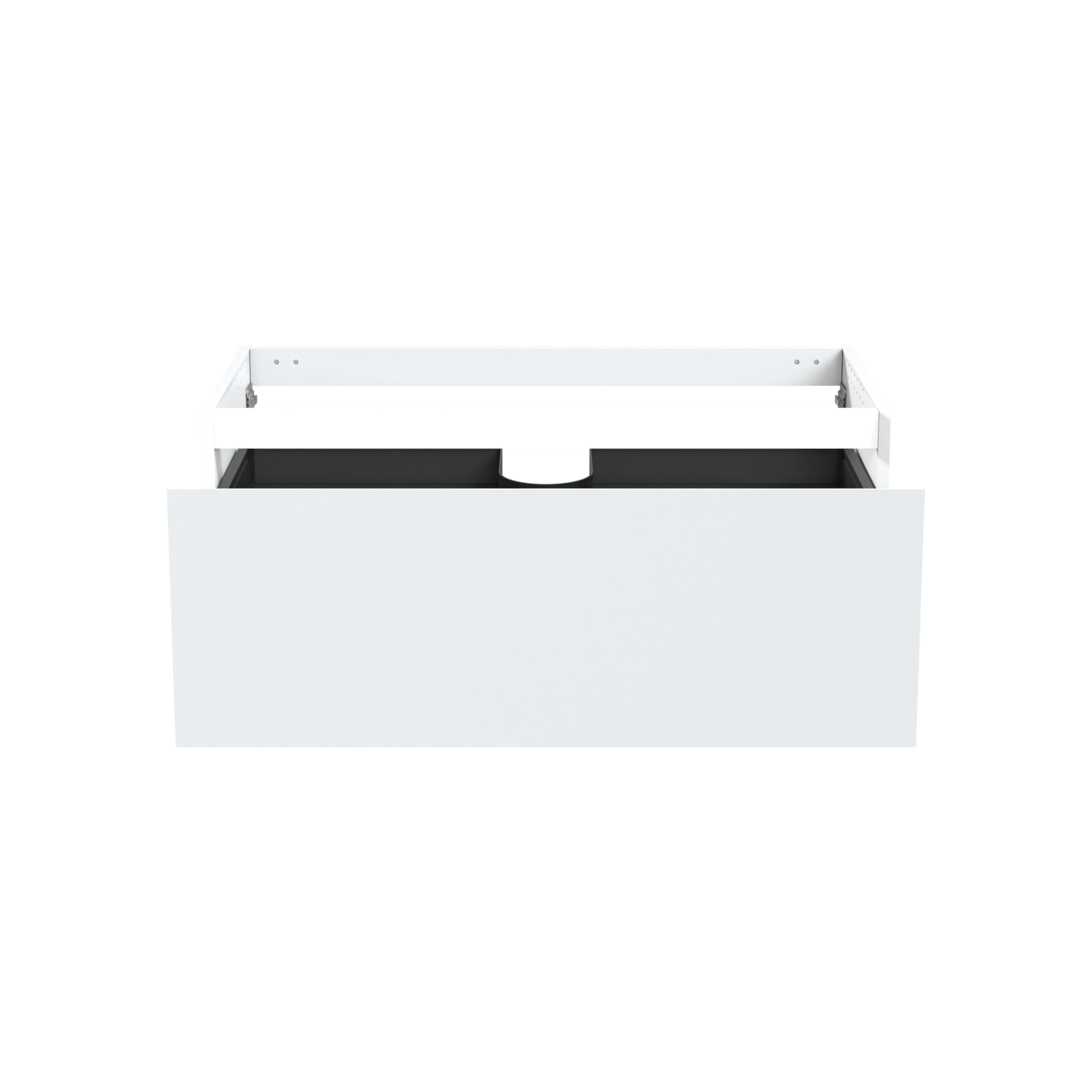 Balmani Idra zwevende wastafelonderkast 120 x 55 cm mat wit 2 lades